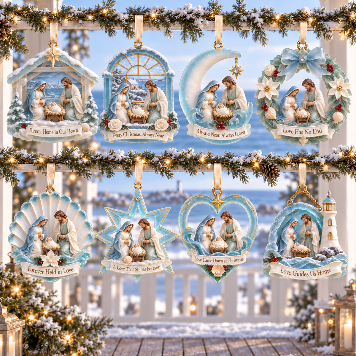 Coastal Holy Night: The Birth of Love | Nativity by the Sea