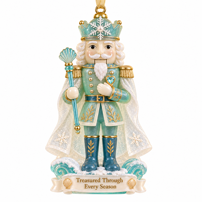 Coastal Nutcracker Christmas Ornament
