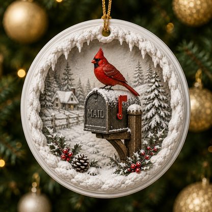 ⏰ Limited anniversary edition✨ Limited anniversary edition✨Cardinal Ornament