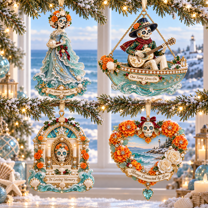 Ocean-Themed Day of the Dead Hanging Decoration