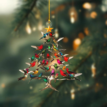 🐦2025-new-release-49-off🎄Hummingbird Christmas 3D Ornament