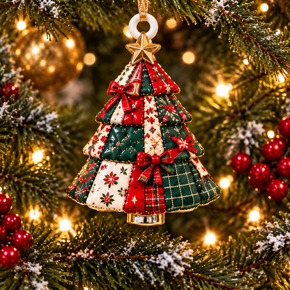 Christmas Tree Treasures 2026 – 6-Piece Keepsake Ornament Set in Six Unique Styles