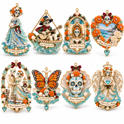 Ocean-Themed Day of the Dead Hanging Decoration