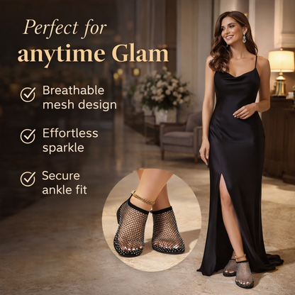 Last Day 38% Off Women's Rhinestone Flat🩴🏖️