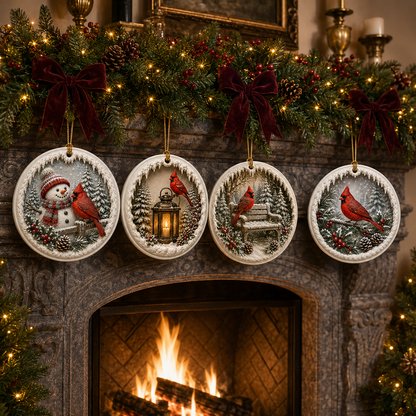 ⏰ Limited anniversary edition✨ Limited anniversary edition✨Cardinal Ornament