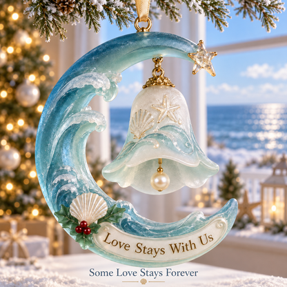 Coastal Christmas Bell Ornament