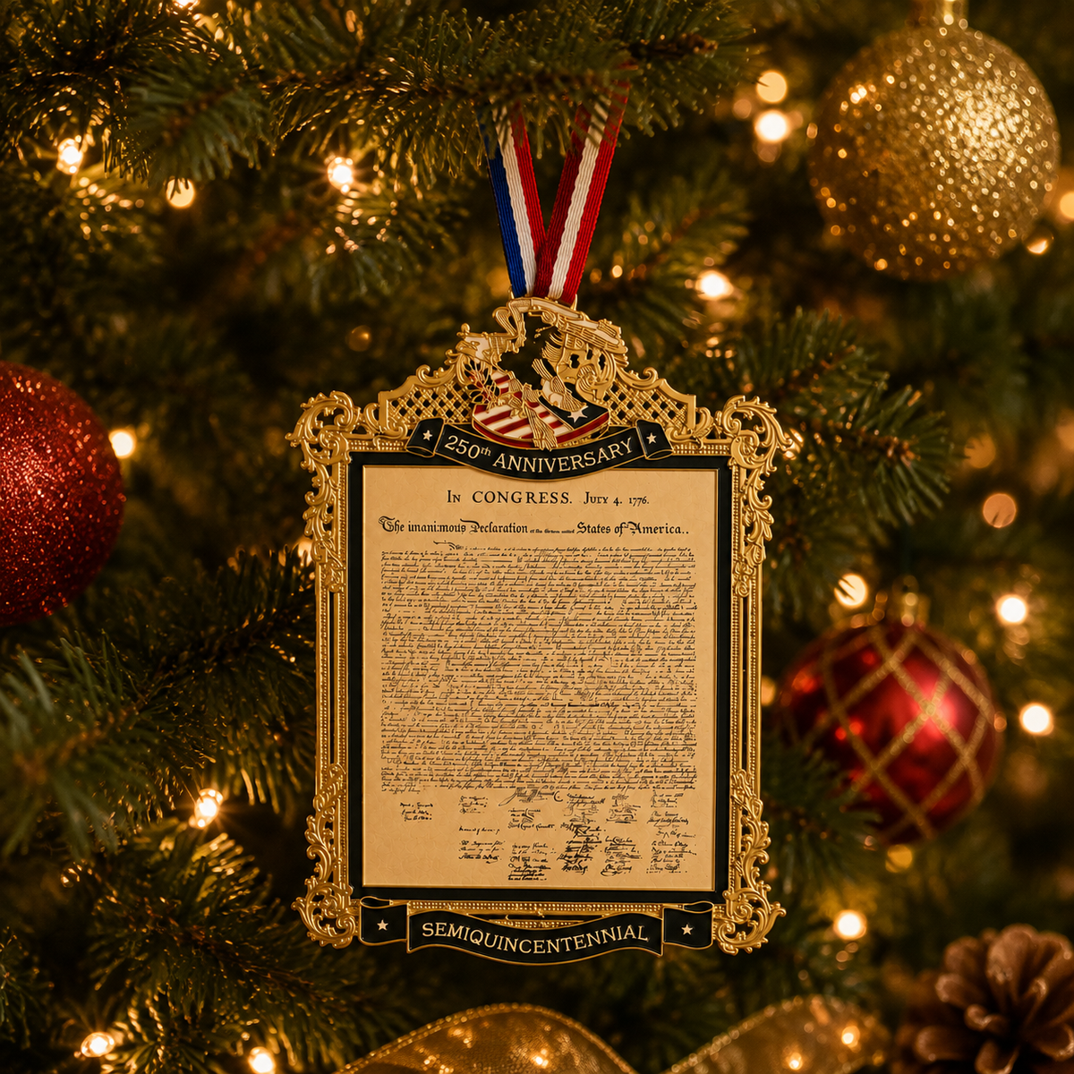 ✨🇺🇸 Declaration of Liberty 250th Anniversary Decoration