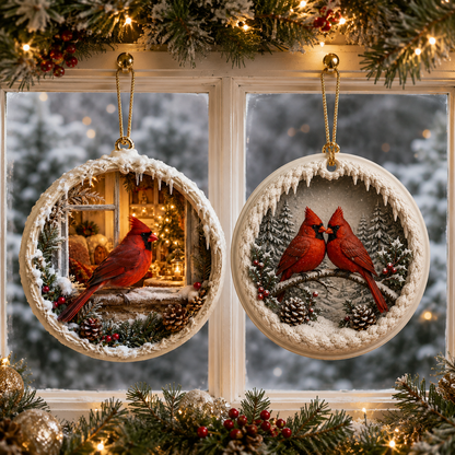 ⏰ Limited anniversary edition✨ Limited anniversary edition✨Cardinal Ornament