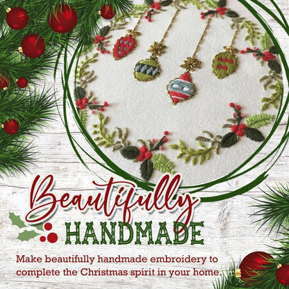 🎄PERSONALIZED CHRISTMAS GIFTS🎄CHRISTMAS EMBROIDERY SET