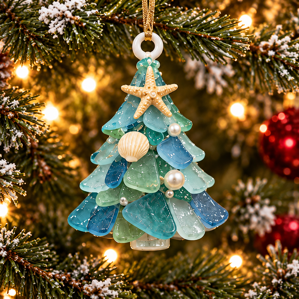 Christmas Tree Treasures 2026 – 6-Piece Keepsake Ornament Set in Six Unique Styles