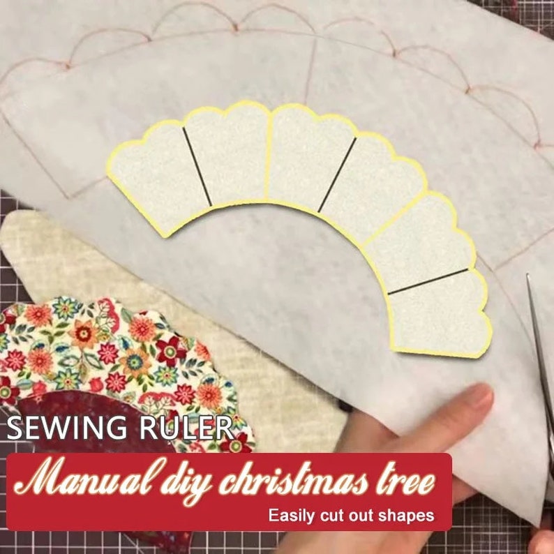 🎄HANDMADE CHRISTMAS TREE QUILTING SET—WITH TUTORIAL