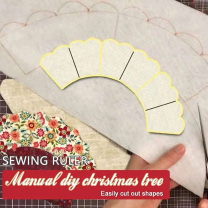 🎄HANDMADE CHRISTMAS TREE QUILTING SET—WITH TUTORIAL