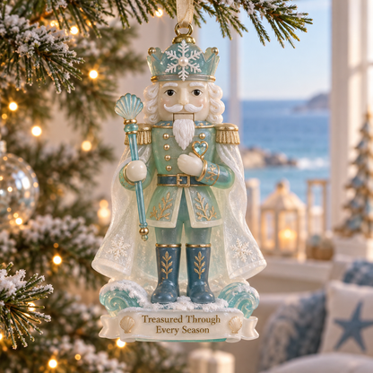 Coastal Nutcracker Christmas Ornament