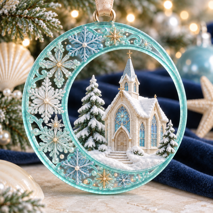 Coastal Christmas Collection – Ocean- and Lighthouse-Themed Commemorative Ornaments