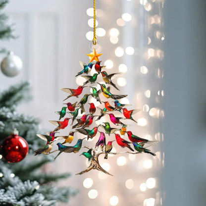 🐦2025-new-release-49-off🎄Hummingbird Christmas 3D Ornament