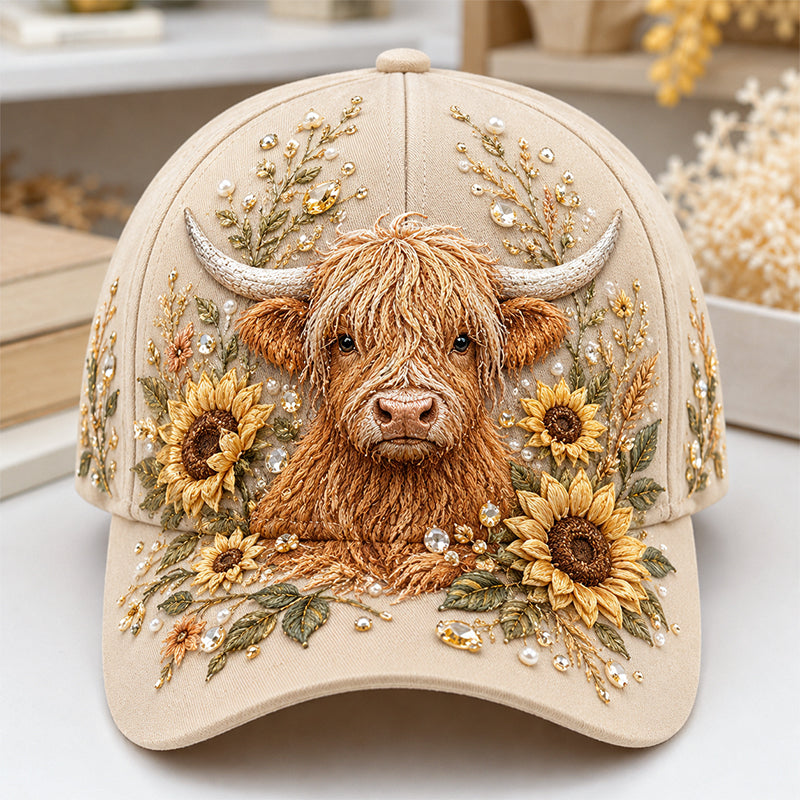 🎁Perfect Present for Cowgirls🐎Rustic Horse 3D Embroidery Floral Western Hat