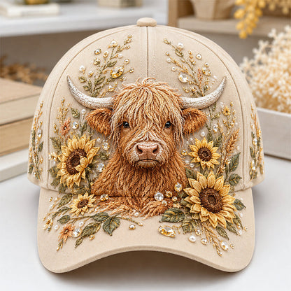 🎁Perfect Present for Cowgirls🐎Rustic Horse 3D Embroidery Floral Western Hat