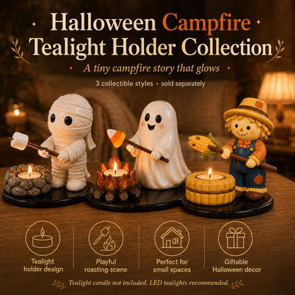 🔥 49% Off 💥 Campfire-Style Tea Light Candle Holder Decoration