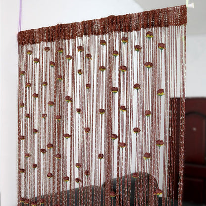🎖️🏆Flash Sale 🔥 Rose Thread Door String Curtain