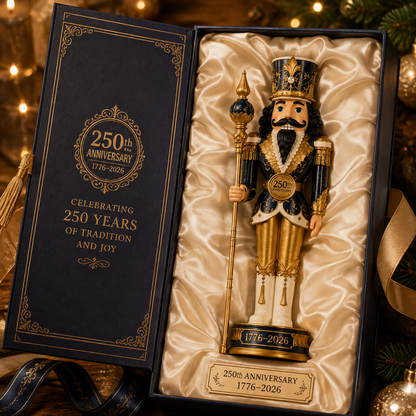✨2026 America 250th Anniversary Midnight Blue Nutcracker King Ornament