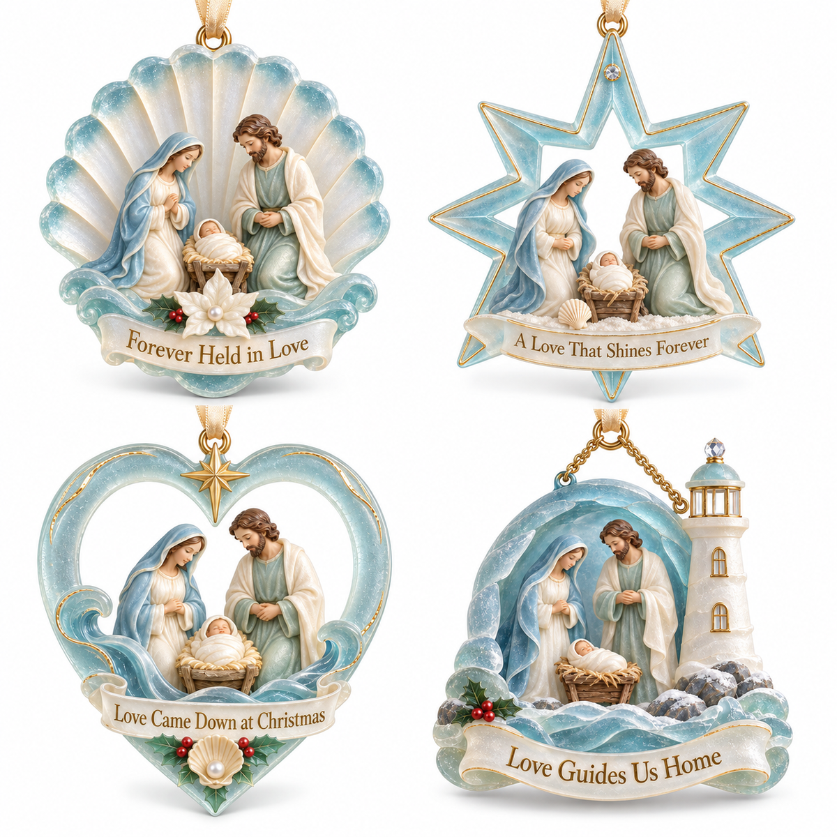 Coastal Holy Night: The Birth of Love | Nativity by the Sea