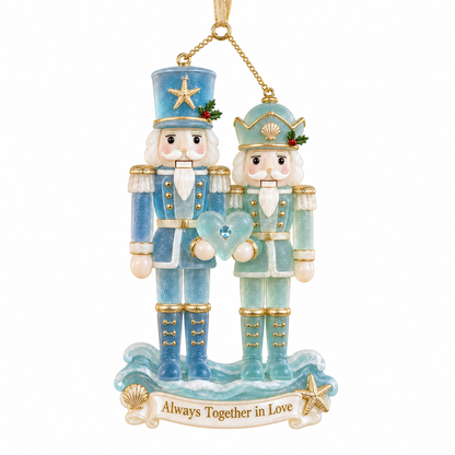Coastal Nutcracker Christmas Ornament
