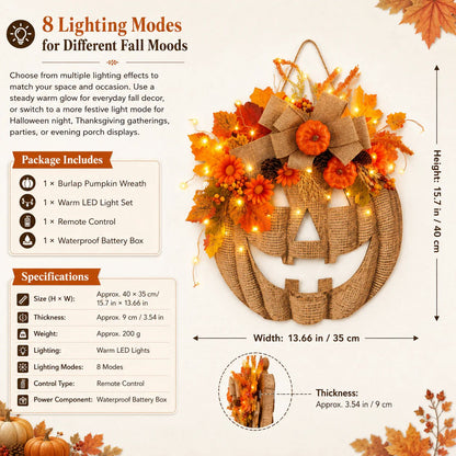 Light Up Your Front Door with Cozy Halloween Charm 🎃✨