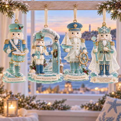 Coastal Nutcracker Christmas Ornament