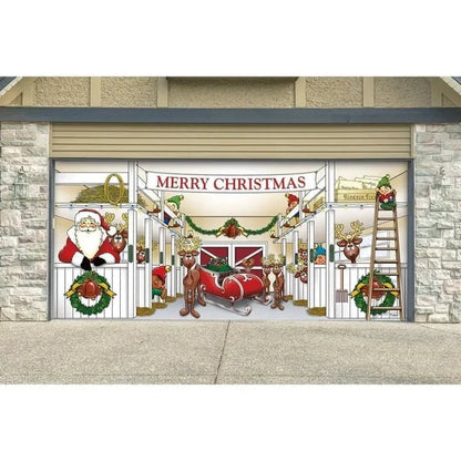 🎄Christmas 2024 Garage Door Decoration - 49% OFF