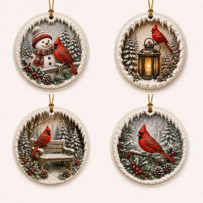 ⏰ Limited anniversary edition✨ Limited anniversary edition✨Cardinal Ornament