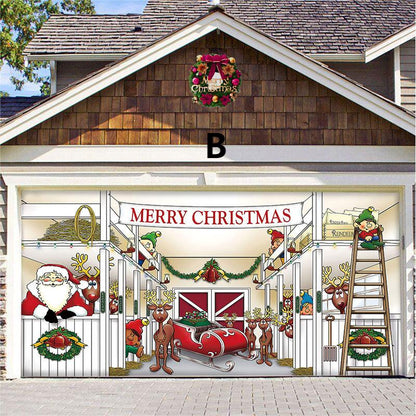 🎄Christmas 2024 Garage Door Decoration - 49% OFF
