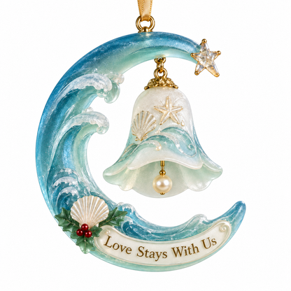 Coastal Christmas Bell Ornament