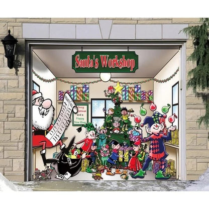 🎄Christmas 2024 Garage Door Decoration - 49% OFF