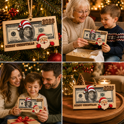 ⏰ Limited anniversary edition✨Christmas Cash Holder Ornament