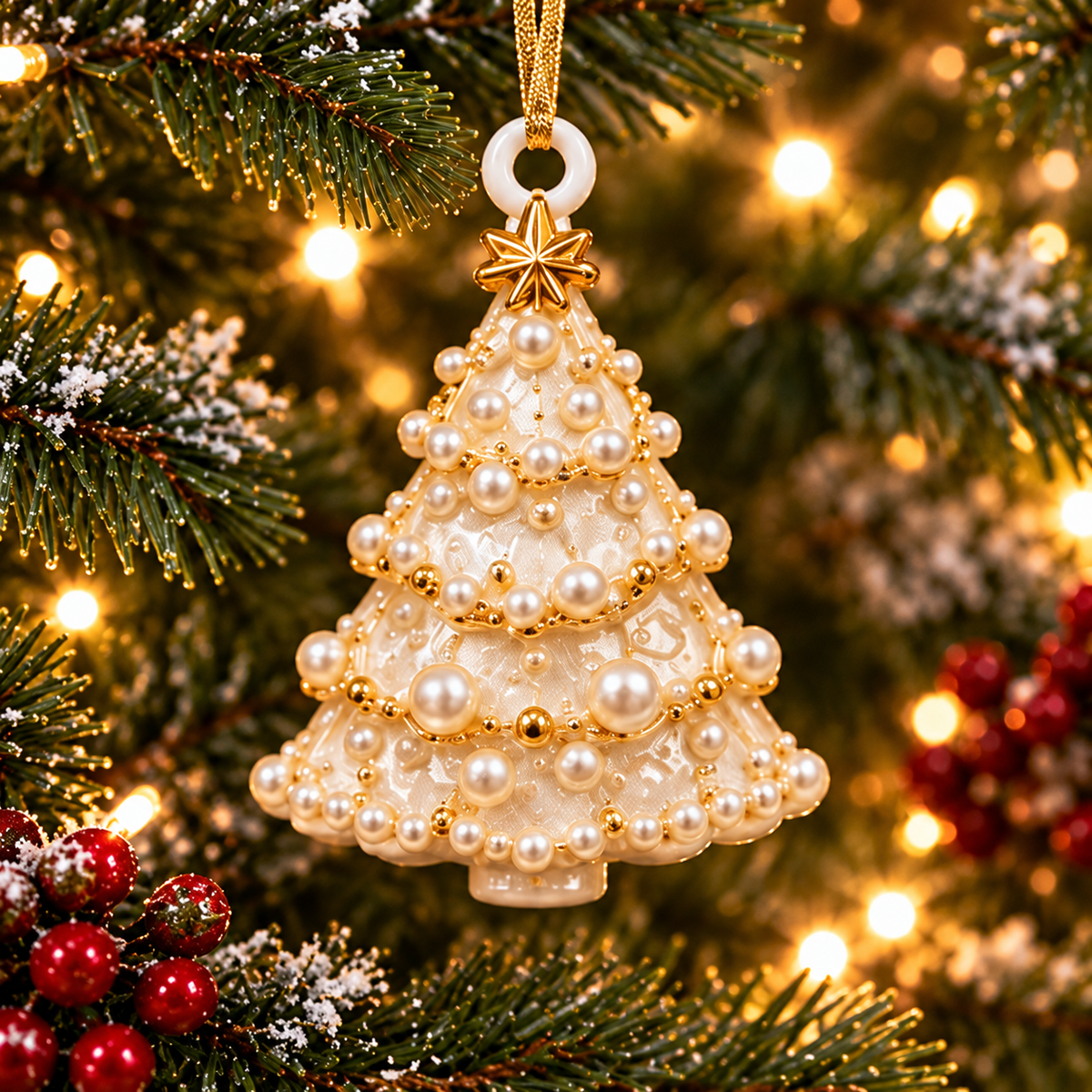 Christmas Tree Treasures 2026 – 6-Piece Keepsake Ornament Set in Six Unique Styles