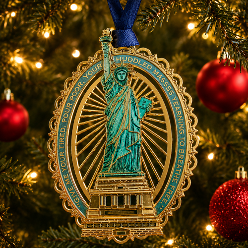 🔥250th Anniversary Statue of Liberty Christmas Tree Ornament