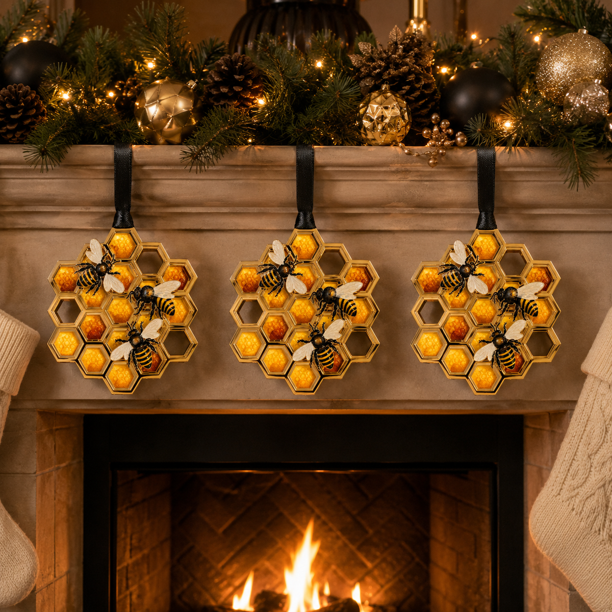⏰ Limited anniversary edition✨Autumn Bee Decorations
