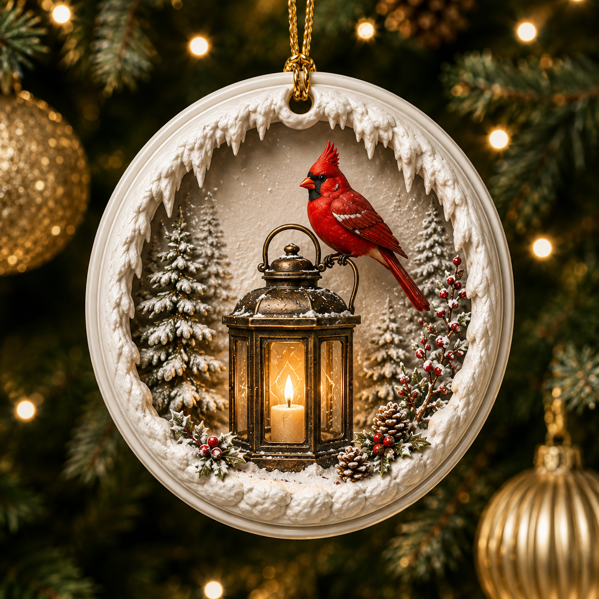 ⏰ Limited anniversary edition✨ Limited anniversary edition✨Cardinal Ornament