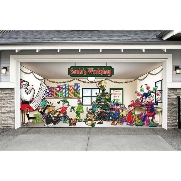 🎄Christmas 2024 Garage Door Decoration - 49% OFF