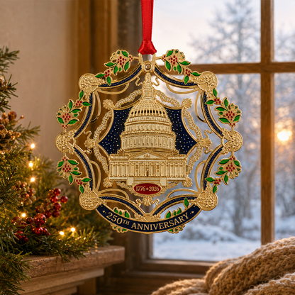 🔥250th Anniversary Commemorative Ornament – The Capitol