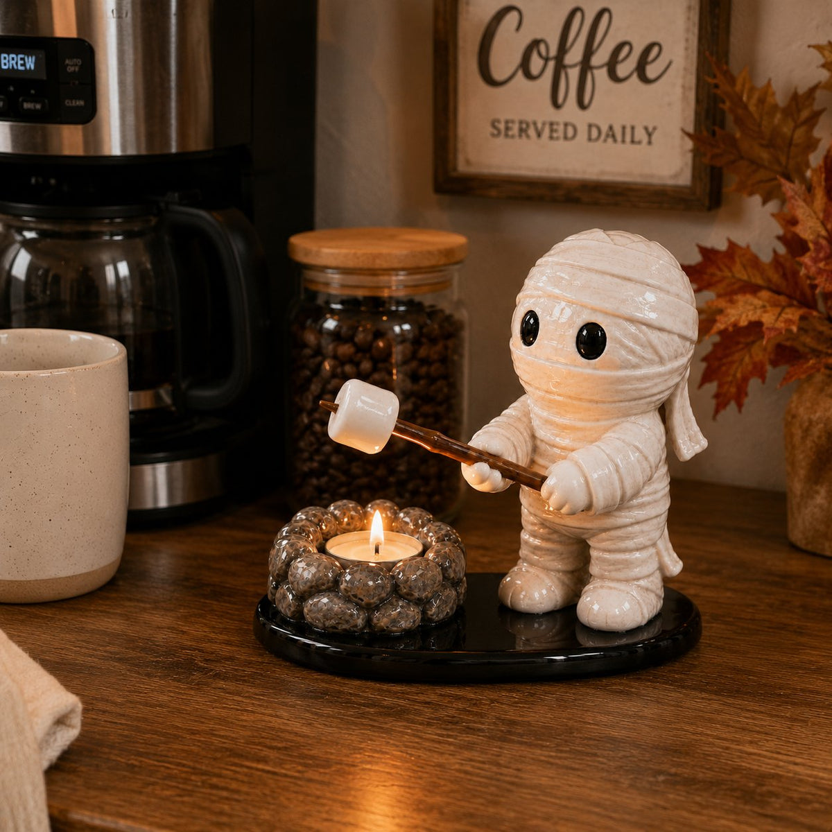 🔥 49% Off 💥 Campfire-Style Tea Light Candle Holder Decoration