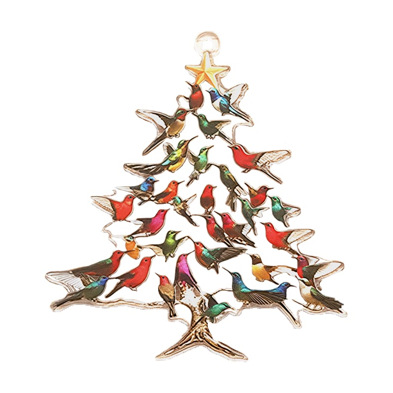 🐦2025-new-release-49-off🎄Hummingbird Christmas 3D Ornament