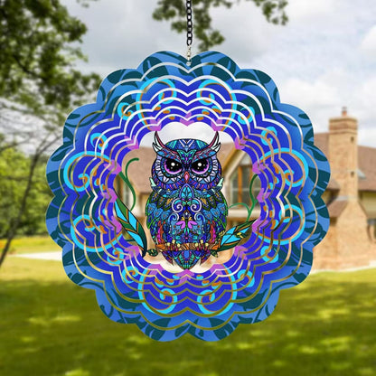 🌈🍃 3D "Tree of Life" Rotating Wind Chime—a colorful piece of art symbolizing growth, harmony, and beauty.