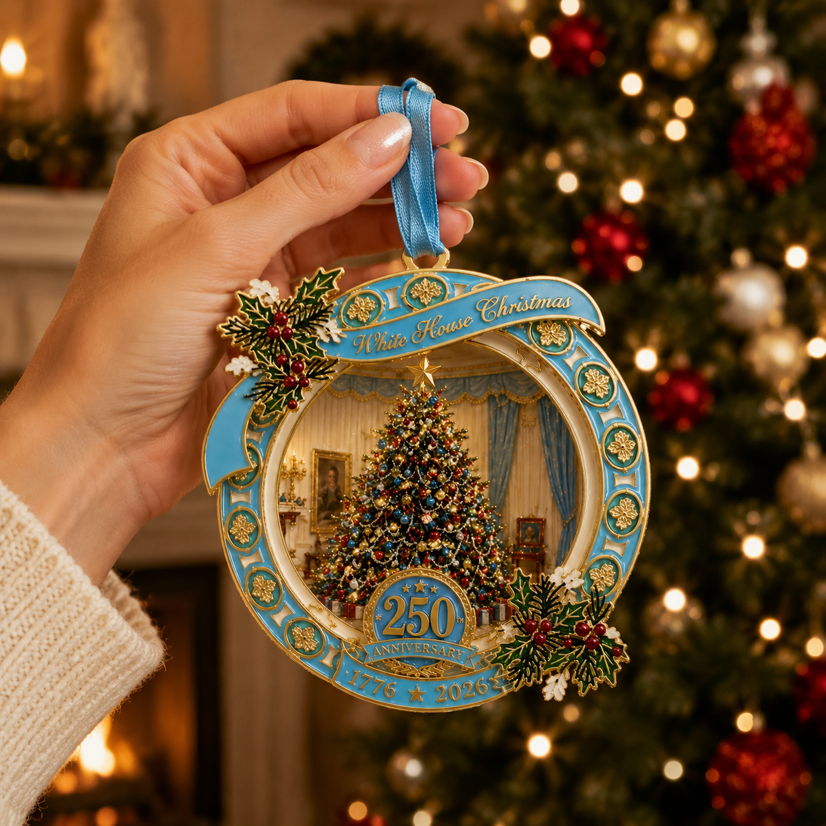 250th Anniversary White House Christmas Tree Ornament – Limited Edition Collectible