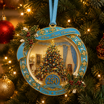 250th Anniversary White House Christmas Tree Ornament – Limited Edition Collectible