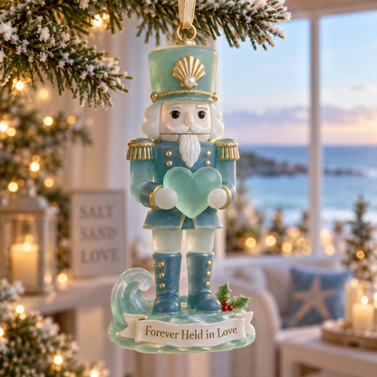 Coastal Nutcracker Christmas Ornament