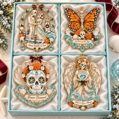 Ocean-Themed Day of the Dead Hanging Decoration