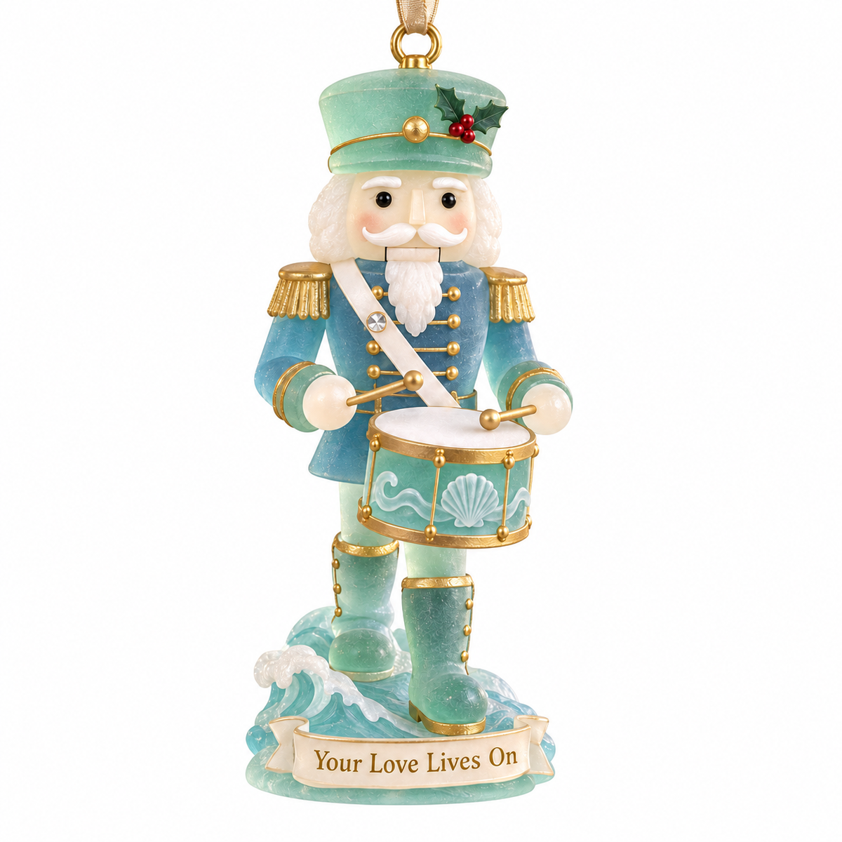 Coastal Nutcracker Christmas Ornament