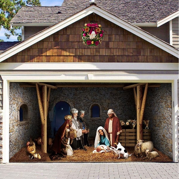 🎄Christmas 2024 Garage Door Decoration - 49% OFF