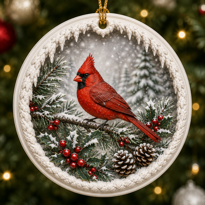 ⏰ Limited anniversary edition✨ Limited anniversary edition✨Cardinal Ornament